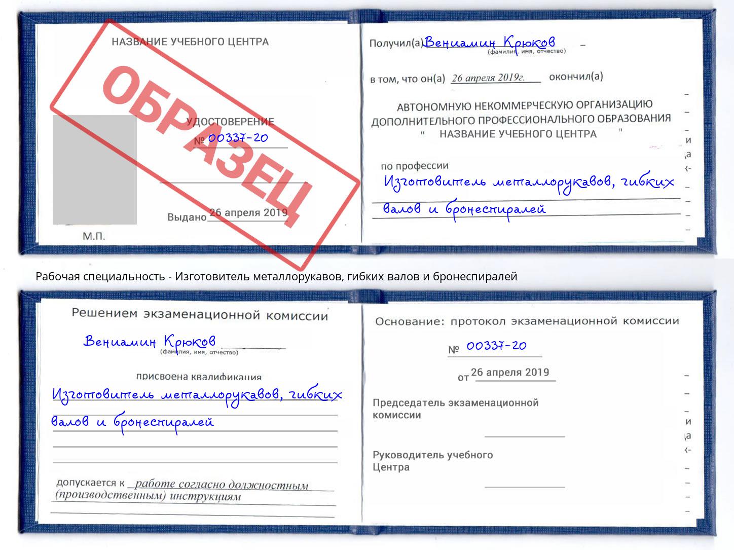 Изготовитель металлорукавов, гибких валов и бронеспиралей Ессентуки